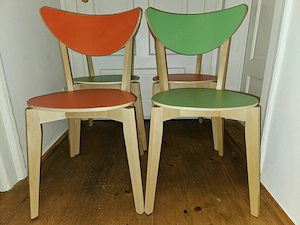 Neuwertig! Design Stapelstuhl IKEA Nordmyra Holz Stuhl 21255 stapelbar á 35,-! 