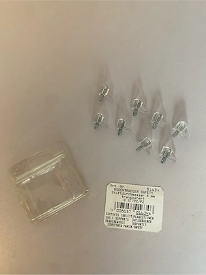 Bodenträger, 4mm, 8 Stk, unbenutzt