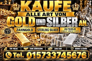 GOLD & SILBER ankauf   soforr bargeld!   