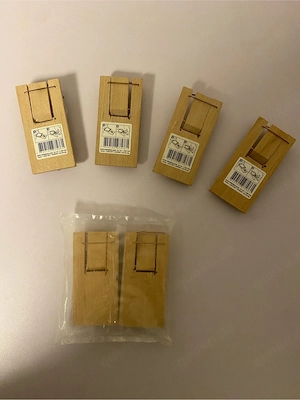 Mausefallen, 6 Stk, unbenutzt 