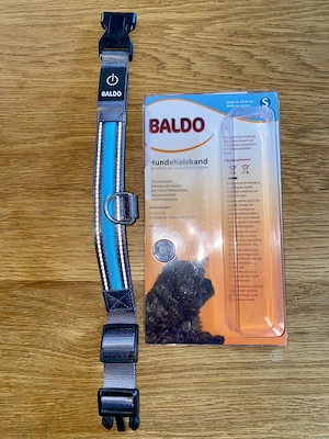 BALDO LED-Hundehalsband Größe S (L ca. 34-41 cm) Neu