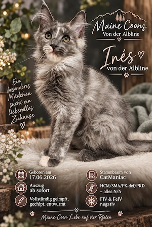 Maine Coon mit Stammbaum 