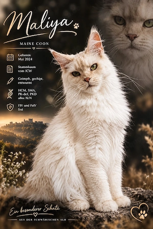 Maine Coon mit Stammbaum 