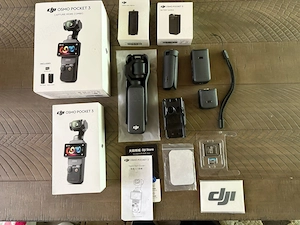 Osmo Pocket 3 Creator Combo, Vlogging Camera Full Accessories Buy 2 Get 1 Free