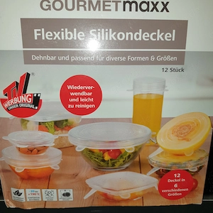 GourmetMaxx Silikondeckel