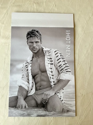 Wandkalender, Bildkalender - HOT-MEN 2027