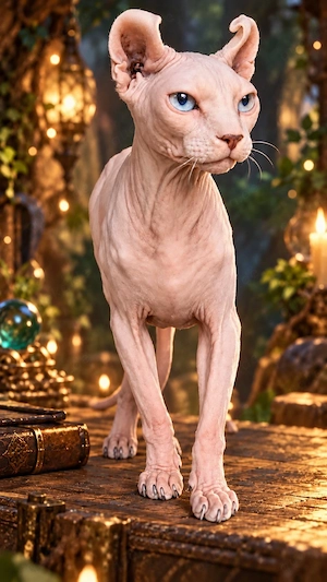 Elf-Sphynx-Kater