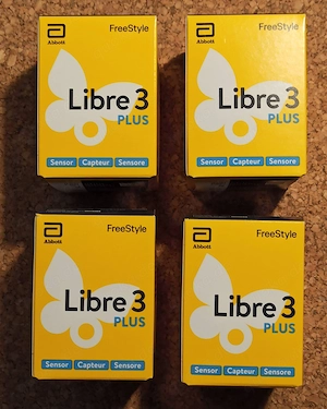 4x Libre 3 Plus Sensor MHD 05 u. 07 2027 Original Abbott das Stück 60Euro    !!Bitte Text Lesen!!