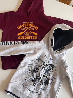 2 Harry Potter Pullover, 7-8 Jahre 
