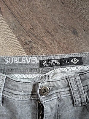 Sublevel Herren Jeans-Shorts   Bermuda