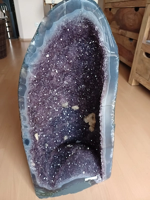  Atemberaubende Amethyst-Druse (21 kg)   Ein funkelndes Meisterwerk der Natur! 