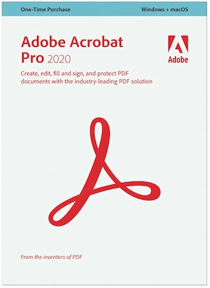 Adobe Acrobat Pro 2020 Dauerlizenz