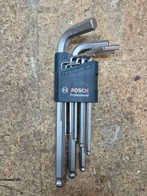  Bosch Professional Innensechskantschlüssel-Set 9-teilig