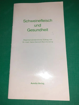 Buch: Schweinefleisch und Gesundheit: Allgemeinverständlicher Vortrag