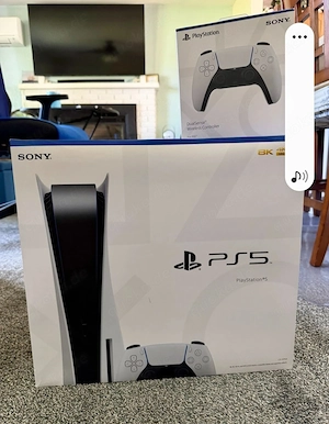 Versiegelte PlayStation 5 Disc-Version CFI-1015A mit Selen-Controller