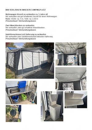 Campingplatz-Auflösung