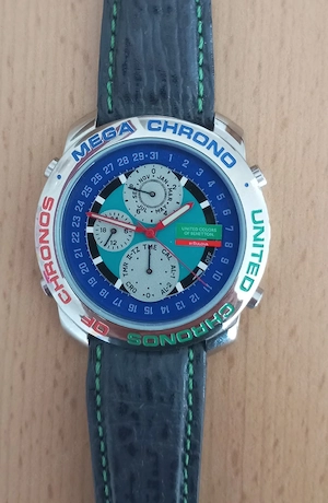UCOB "Alarm" Chronograph (( Neu   Ungetragen ))