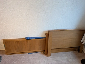 Seniorenbett inkl. Matratze und Rost zu verschenken