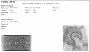 4 Stück Winter Kompletträder auf Stahlfelgen für 1er BMW-Pirelli Winter Cinturato STAR 195 60R16 89H