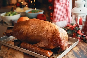 Gans oder Ente küchenfertig
