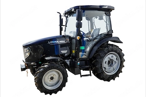50 PS LOVOL M504 4 Zyl 2,4l Traktor Schlepper Schwarz Frontlader