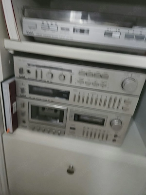 SABA Stereoanlage mit Plattenspieler und Doppelkassette