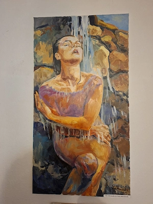 Öl auf Leinwand, 45x84 cm