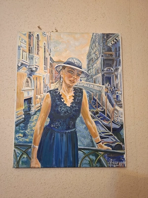Öl auf Leinwand, 50x40 cm
