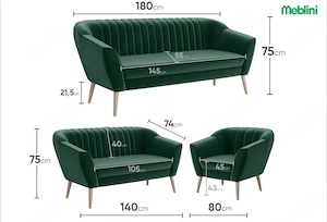 wunderschöne 3er Couch zum verkaufen