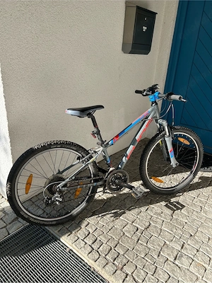 Cube Mountainbike acid kid 240 grau rot blau