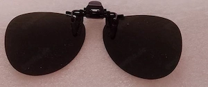 Polarisiert Sonnenbrille Aufsatz Clip, Grün für Brille
