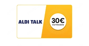 Aldi Talk Guthaben 30 
