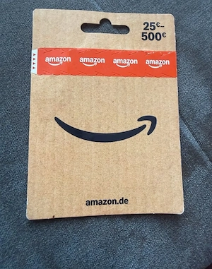 Amazon Karte 25  