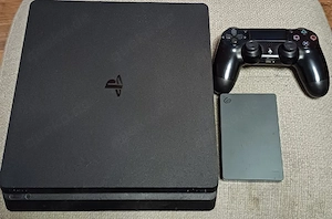 PS4 Slim+Seagate Festplatte (4TB)