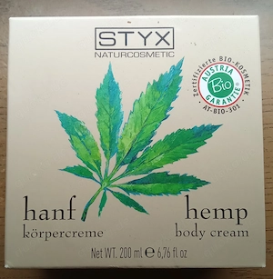 Vegane Hanf Körper Creme