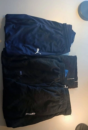 Paket 3 Jogginghosen Herren Gr. L Puma Champion Reebok Trainingshose schwarz blau