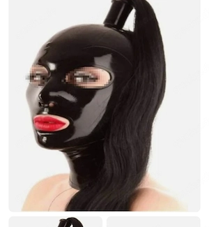 Outdoor Blowjob mit Fetisch Maske !!!