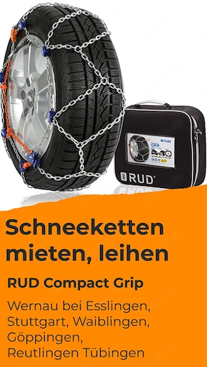 Schneeketten mieten, leihen 5,00  T. Stuttgart, Esslingen, GP, WN