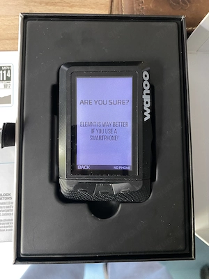 Wahoo ELEMNT GPS-Radcomputer inkl. Zubehör (OVPK)