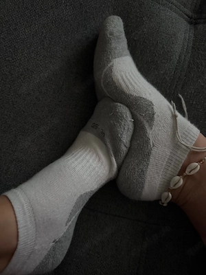 Getragene Socken 