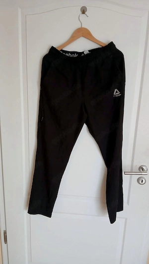 Reebok Trainingshose Jogginghose bequem sportlich schwarz Sport Gr. M