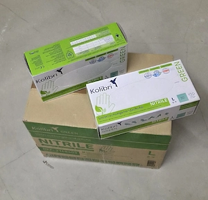 Hanschuhe Nitrile Kolibri GREEN Größe L 