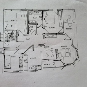 Hüffelsheim 4 Zimmer, Küche, Bad ab sofort frei