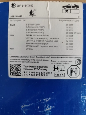 Bremsbeläge Opel und andere