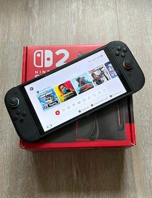 Nintendo Switch 2 256GB Schwarz + Dock Joy-Con + OVP PAL