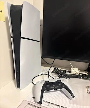 PlayStation 5 slim in weiß