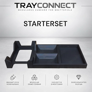 TrayConnect   Modulares Brettspiel-Zubehör | 3D-Inset