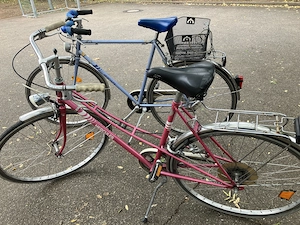 2Stück Hercules Räder 28 Zoll, 5 Gang, Retro, Vintage