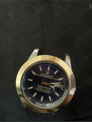 gold silber uhr 