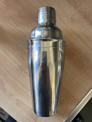 Cocktailshaker 3-teilig, 0,5 L mit Messbecher 
